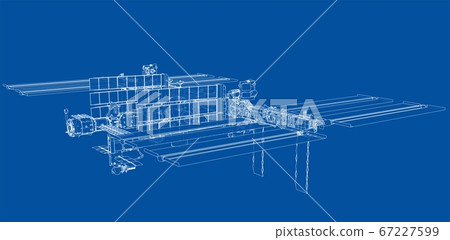 Abstract Spaceship Outline Abstract Spaceship Outline 67227599