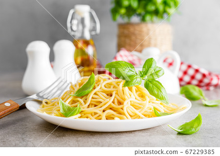 Pasta. Traditional italian food. Vermicelli with 67229385