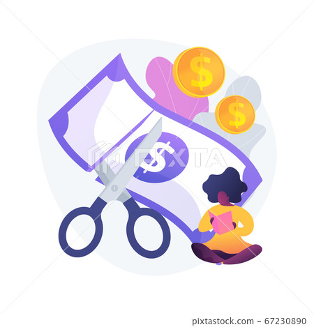 Cut price vector concept metaphor 67230890