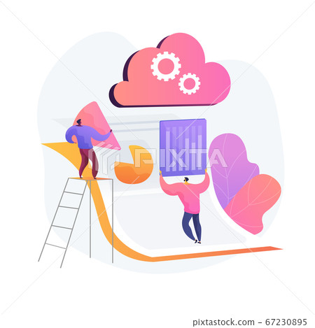 Crew of creator vector concept metaphor 67230895