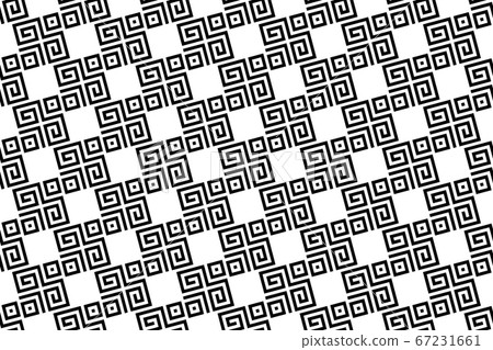 Abstract geometric pattern. A seamless background. Abstract geometric pattern. A seamless background. 67231661