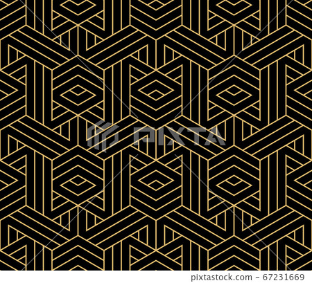 Abstract geometric pattern with stripes, lines. Abstract geometric pattern with stripes, lines. 67231669