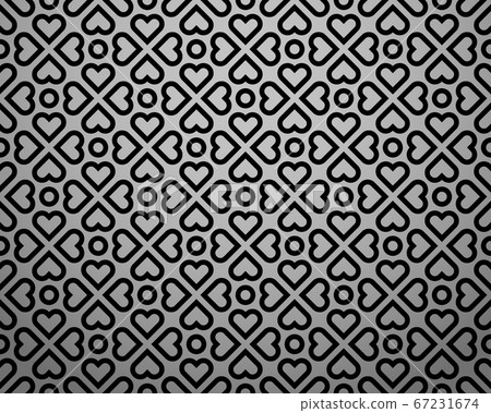Abstract geometric pattern. A seamless background. Abstract geometric pattern. A seamless background. 67231674