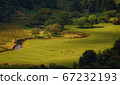 Mountain scenery at evening 67232193