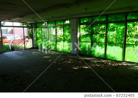 In a closed office 67232405