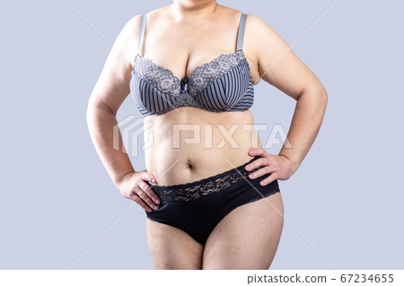 Natural Real Body Plus Size Woman in lingerie Natural Real Body Plus Size Woman in lingerie 67234655