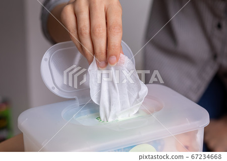 Wet wipes are universal an practical 67234668