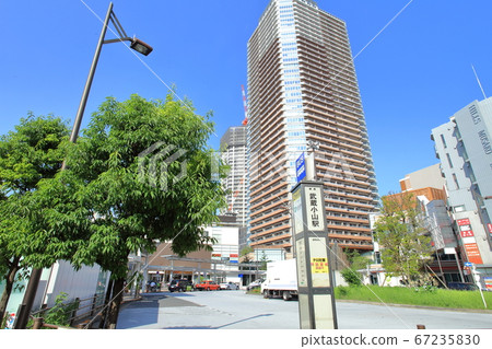 In front of Musashi-Oyama Station, Tokyu Meguro Line 67235830