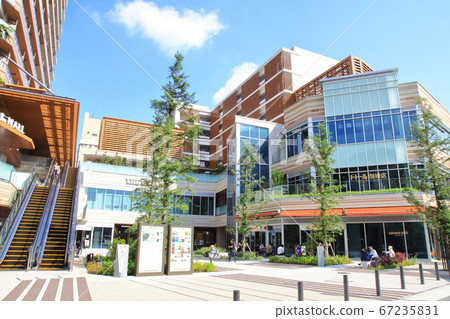 Musashi Koyama station square The Mall Tokyu Meguro Line Musashi Koyama station square The Mall Tokyu Meguro Line 67235831