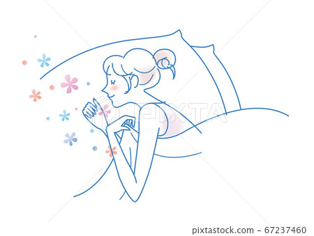 Illustration of a good night's sleep 67237460