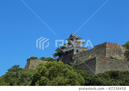 Marugame Castle in early summer Marugame Castle in early summer 67238458