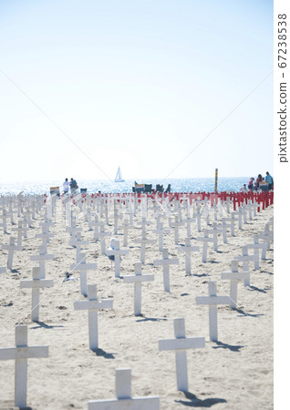 Santa Monica Beach 67238538