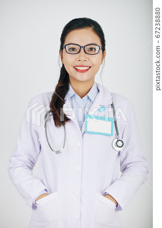 Smiling Asian doctor 67238880