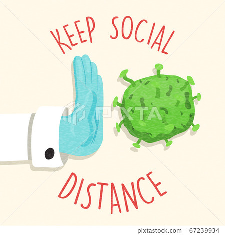 Social distance concept for coronavirus protection Social distance concept for coronavirus protection 67239934