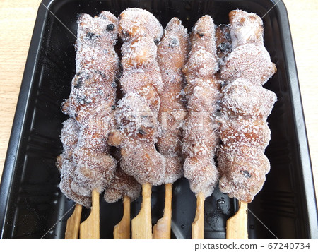 冷凍烤雞肉串 67240734