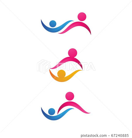Community, network and social icon 67240885