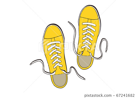 cool yellow shoes