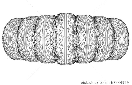 Car tires concept Car tires concept 67244969
