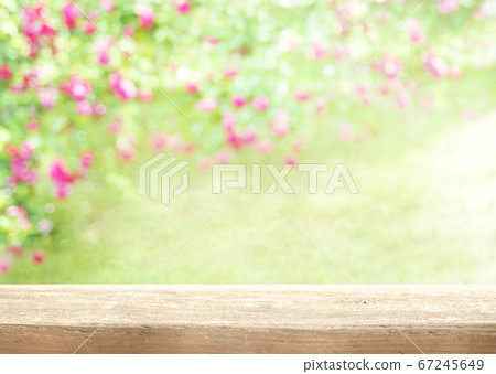 Product background Feminine vine rose and wood grain table Product background Feminine vine rose and wood grain table 67245649