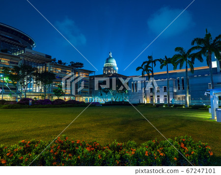 National Gallery Singapore @ Night View National Gallery Singapore @ Night View 67247101