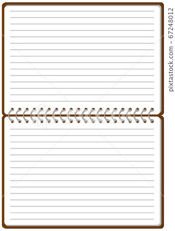 Ring note frame illustration vector Ring note frame illustration vector 67248012
