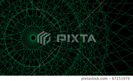 CG正方形延伸成圓形的正方形線 CG正方形延伸成圓形的正方形線 67251978