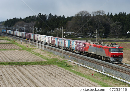 Tohoku Main Line Kanegasaki-Rokuhara JR Freight EH500-901 (Sendai) 67253456
