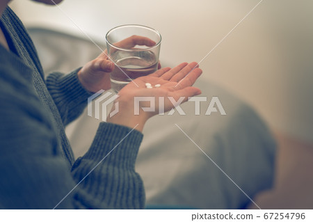 A living alone woman A living alone woman 67254796