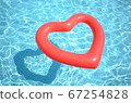 度假村泳池心浮 67254828