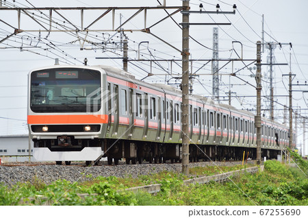 Musashino Line Minamikoshigaya-Higashikawaguchi JR East Japan E231 Series 0 MU38 formation (Keiyo) Musashino Line Minamikoshigaya-Higashikawaguchi JR East Japan E231 Series 0 MU38 formation (Keiyo) 67255690