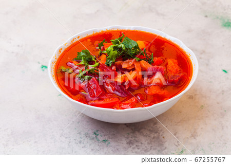 Closeup of a delicious traditional Ukrainian dish 67255767