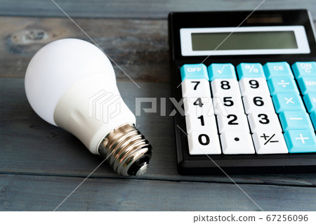 electricity cost, electricity bill, bulb 67256096