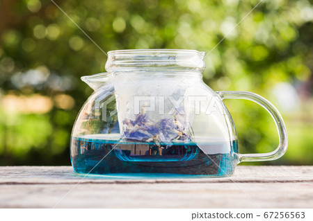 The wonderful morning with traditional oriental Anchan tea 67256563