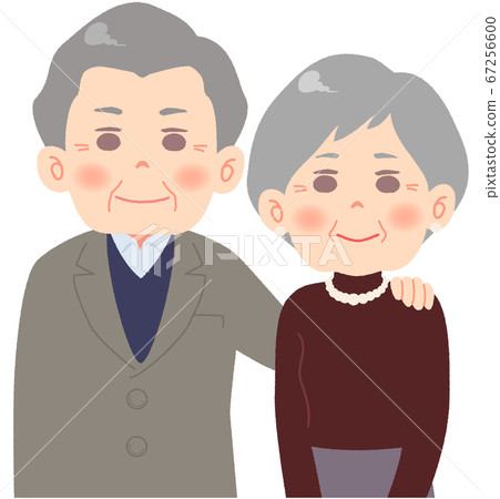 Senior Mutual Couple-Standing 67256600