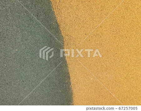 The texture is green and yellow from soft 67257005