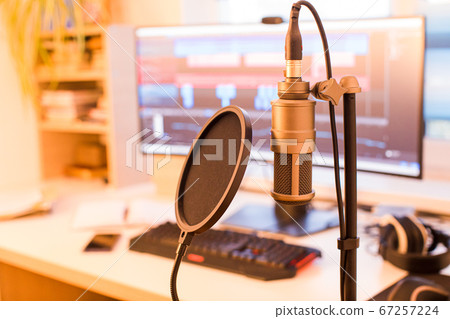 The digital studio for professional live broadcasting 67257224
