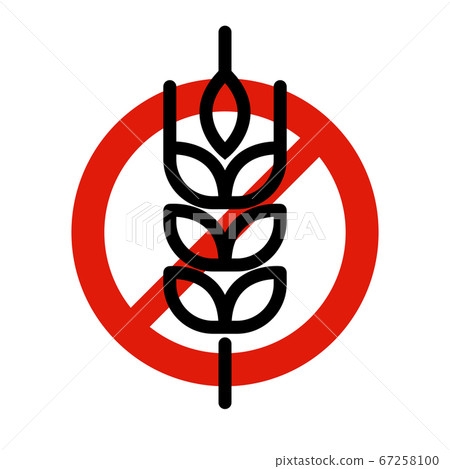 Gluten free icon 67258100