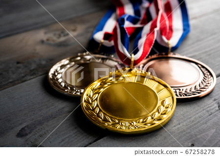 Gold and silver copper medals Gold and silver copper medals 67258278