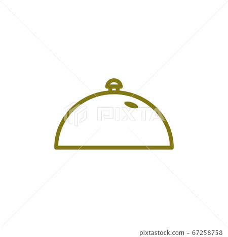 restaurant cloche vector design template 67258758