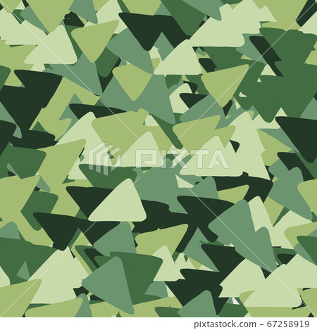 Abstract seamless pattern made of triangles in 67258919