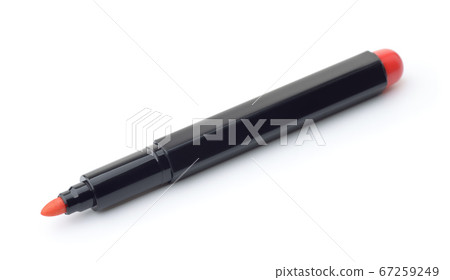 Open red felt tip pen Open red felt tip pen 67259249