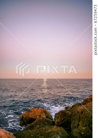 Mediterranean sea in Savona, Italy Mediterranean sea in Savona, Italy 67259473