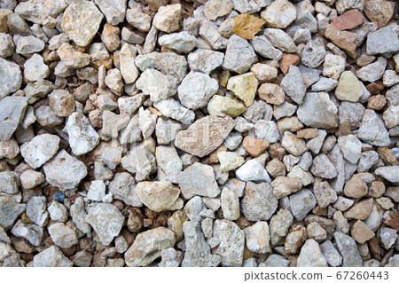 Background of small rocks gravel for construction roads Background of small rocks gravel for construction roads 67260443