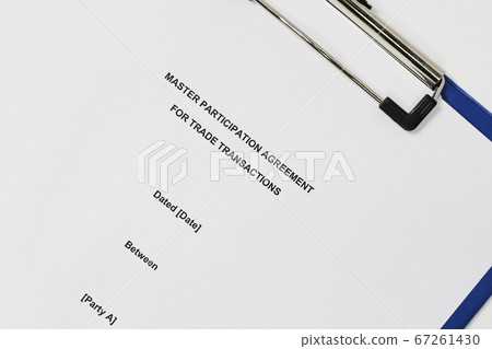 Master participation agreement for trade transactions 67261430