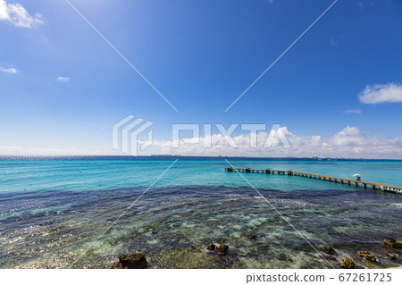 A scenic island surrounded by the Caribbean Sea, Isla Mujeres 67261725