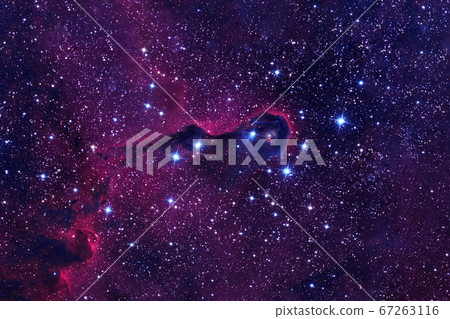 A colorful, beautiful galaxy with stars. Elements 67263116