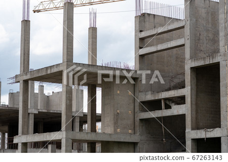Reinforced concrete structures of a house under Reinforced concrete structures of a house under 67263143