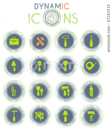 Work tools dynamic icons Work tools dynamic icons 67263515
