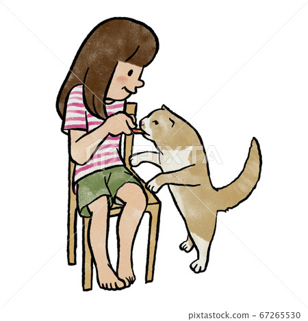 小吃給貓的女孩 小吃給貓的女孩 67265530