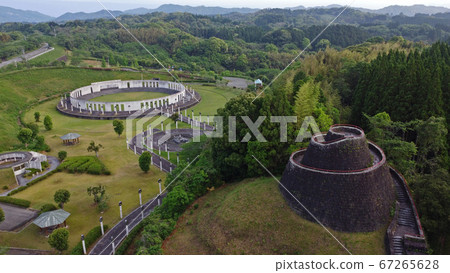 Aerial view of Onijo Park "Overview of the park" 67265628